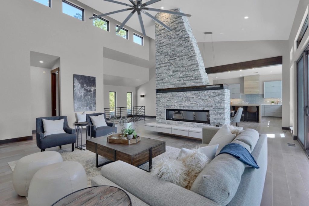 Casual Modern Model Home Staging